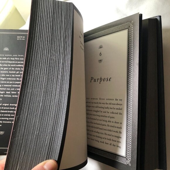 The Invention of Hugo Cabret Hardcover – Illustrated, by Brian Selznick EUC - Picture 4 of 4